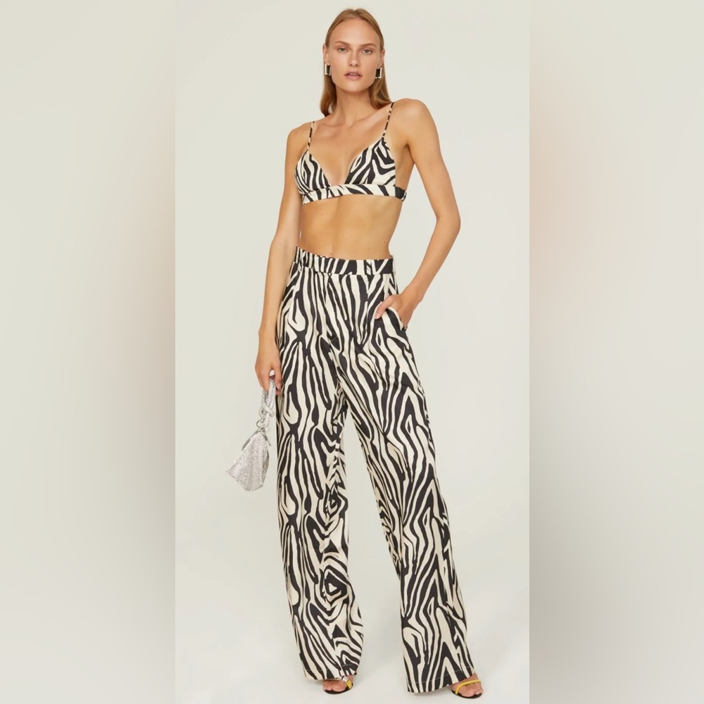 Ronny Kobo Zebra Print Set S/M